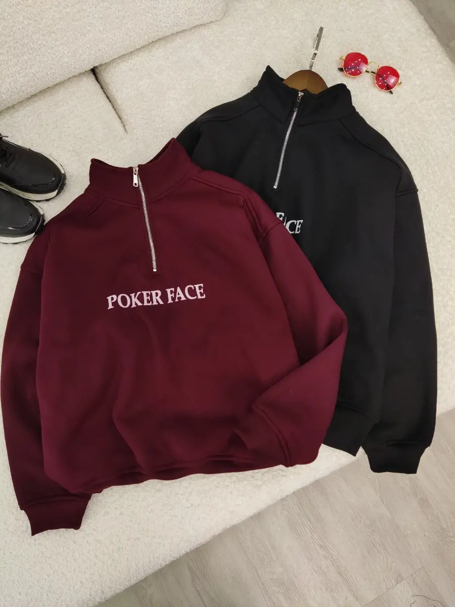 بلوز نیم زیپ ترنم